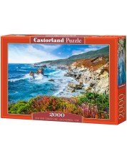 Slagalica Castorland od 2000 dijelova - Obala Big Sur, Kalifornija, SAD