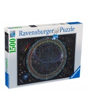 Slagalica Ravensburger od 1500 dijelova - Karta svemira