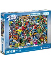 Puzzle Clementoni od 1000 dijelova - Impossible DC Comics Justice League