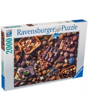 Slagalica Ravensburger od 2000 dijelova - Čokoladni raj