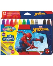 Pastele Colorino - Marvel Spider-Man Silky, 12 boja