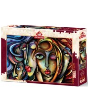 Slagalica Art Puzzle od 1000 dijelova - Ženske figure