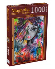 Slagalica Magnolia od 1000 dijelova - Ženska ljepota -1