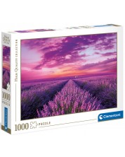 Puzzle Clementoni od 1000 dijelova - Livade od lavande