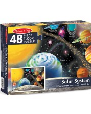 Podna slagalica Melissa & Doug - Sunčev sustav, 48 dijelova