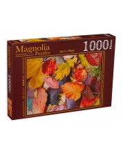Slagalica Magnolia od 1000 dijelova - Jesensko lišće -1