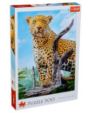 Slagalica Trefl od 500 dijelova - Leopard
