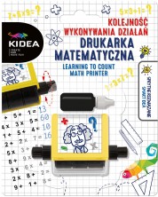 Pečat s matematičkim zadacima Kidea - Množenje/Zbrajanje