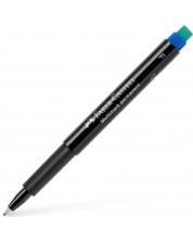 Permanentni fineliner flomaster Faber-Castell Multimark - F, 0.6 mm, plavi