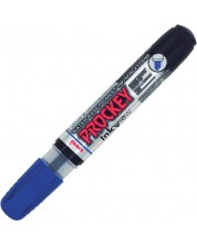 Permanentni marker Uni Prockey - PM-225F, na bazi vode, 1.4-2.0 mm и 3.7 mm, plavi