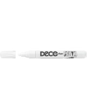 Permanentni marker Ico Deco - okrugli vrh, bijeli