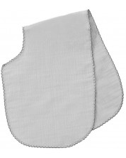 Muslinska pelena za ramena BabyJem - Siva, 22 х 57 cm -1