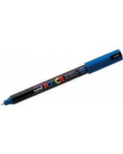 Permanentni, ultrafini marker Uni Posca - PC-1MR, 0.7 mm, plavi