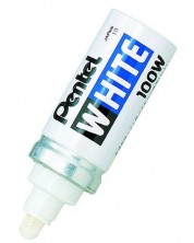 Mini permanentni marker Pentel White X100W - 6.6mm, bijeli
