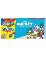 Plastelin Colorino Disney - Mickey and Friends, 12 boja