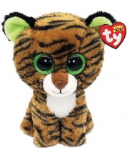 Plišana igračka TY Toys - Tigar Tiggy, smeđi, 15 cm