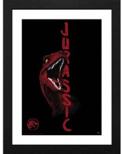 Plakat s okvirom GB eye Movies: Jurassic World - Raptor
