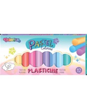 Plastelin Colorino Pastel - 12 boja