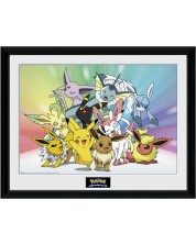 Plakat s okvirom GB eye Games: Pokemon - Eevee