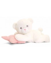 Plišana igračka Keel Toys Keeleco - Ležeći medo s jastukom, 20 cm, roza -1
