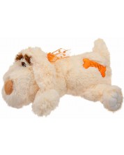 Plišana igračka Amek Toys - Ležeći pas, bež, 45 cm -1