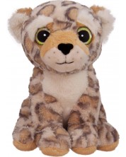 Plišana igračka Amek Toys - Leopard s 3D očima, 24 cm