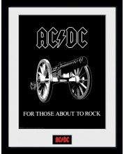 Uramljeni plakat GB eye Music: AC/DC - For Those About to Rock -1