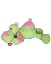 Plišana igračka Amek Toys - Ležeći pas, zeleni, 53 cm -1