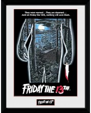 Plakat s okvirom GB eye Movies: Friday The 13th - Cover Art -1