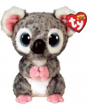 Plišana igračka TY Toys - Koala Karl, siva, 15 cm -1