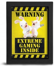 Plakat s okvirom The Good Gift Games: Raving Rabbids - Extreme Gaming Inside -1