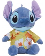 Plišana igračka Disney - Stitch sa žutom havajskom košuljom, 30 cm -1