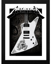 Plakat s okvirom GB Eye Music: Metallica - Papa Het Guitar -1