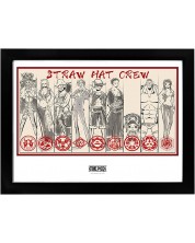 Plakat s okvirom GB eye Animation: One Piece - Straw Hat Crew