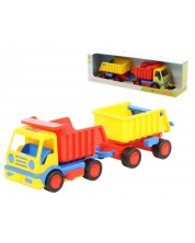 Plastična igračka Polesie - Kamion s prikolicom Basics -1