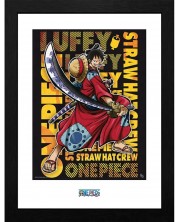 Plakat s okvirom GB eye Animation: One Piece - Luffy in Wano -1