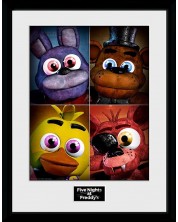 Plakat s okvirom GB eye Games: Five Nights At Freddy's - Quad -1