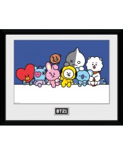 Uramljeni plakat GB eye Animation: BT21 - Group -1