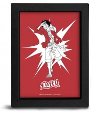 Plakat s okvirom The Good Gift Animation: One Piece - Monkey D. Luffy (POP Color) -1