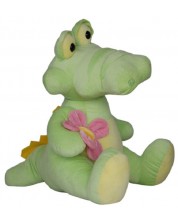 Plišana igračka Amek Toys - Krokodil s cvijetom, 60 сm