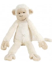 Plišana igračka Happy Horse - Majmun Mickey, 32 cm, bijeli -1