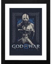 Plakat s okvirom GB eye Games: God of War - Kratos and Atreus -1