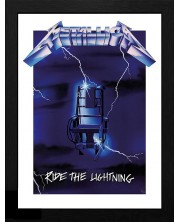 Plakat s okvirom GB eye Music: Metallica - Ride the Lightning -1