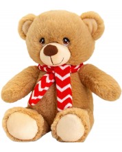 Plišana igračka Keel Toys Keeleco - Medvjed sa šalom, 20 cm -1