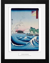 Plakat s okvirom GB eye Art: Hiroshige - The Seven Ri Beach