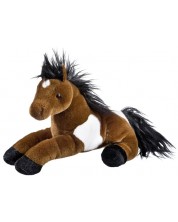 Plišana igračka Heunec - Konj, tamnosmeđi, 25 cm