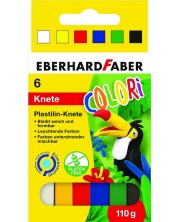 Plastelin Eberhard Faber - 6 boja
