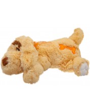 Plišana igračka Amek Toys - Ležeći pas, smeđi, 45 cm -1