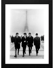 Plakat s okvirom GB eye Music: The Beatles - Paris -1