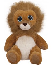 Plišana igračka Amek Toys - Sjedeći lav, 18 cm